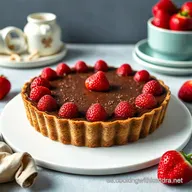 Tarta Alemana de Chocolate Casera Un Cl&aacute;sico Delicioso