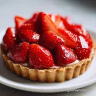 Tarta de Fresa Sin Horno: Base Crujiente y Nata