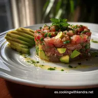Tartar de At&uacute;n con Aguacate Receta F&aacute;cil y R&aacute;pida: C&iacute;trico