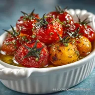 Tomates Cherry Confitados al Horno: M&aacute;ximo Sabor en Casa