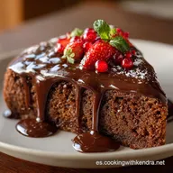 Torta de chocolate h&uacute;meda La receta f&aacute;cil con caf&eacute; y ganache