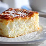 Torta Nube de Leche Receta Esponjosa H&uacute;meda y Celestial