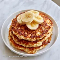 Tortitas de Plátano Sin Gluten con Avena