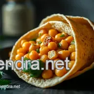 Wrap Vegano Moruno: &iexcl;Receta F&aacute;cil y Sabor de Marrakech!