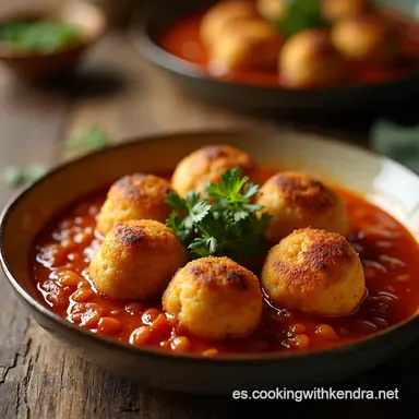 Recetas de Alb&oacute;ndigas en Salsa de la Abuela Como en Casa Tarjeta de receta
