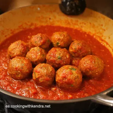 Salsa Alb&oacute;ndigas Abuela Receta F&aacute;cil y Deliciosa Tarjeta de receta