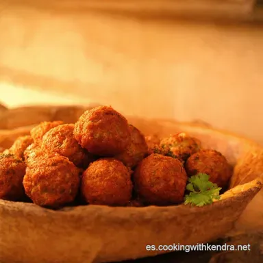 Alb&oacute;ndigas Mediterr&aacute;neas Saludables Una Receta F&aacute;cil y Deliciosa Tarjeta de receta