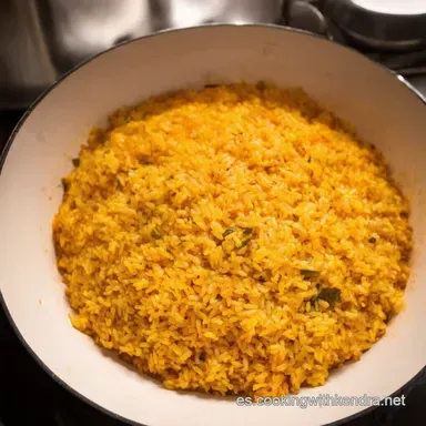 Arroz al Horno Valenciano Mi Secreto con Ingredientes Clave Tarjeta de receta