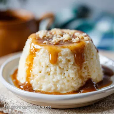 Arroz con Leche Cremoso para 6 Raciones Tarjeta de receta