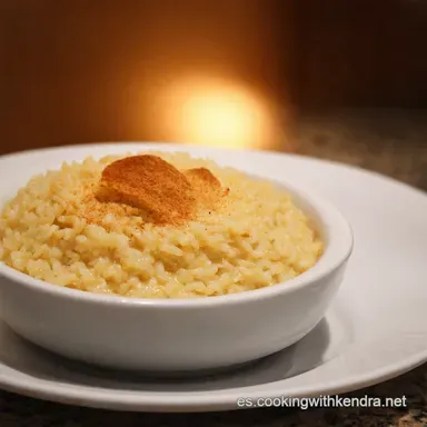 Arroz con Leche Cremoso El Postre de la Abuela Tarjeta de receta