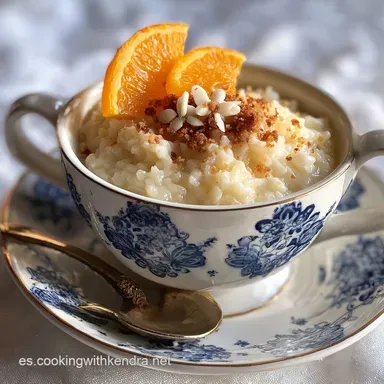 Arroz con Leche de la Abuela Tradicional (1h) Tarjeta de receta