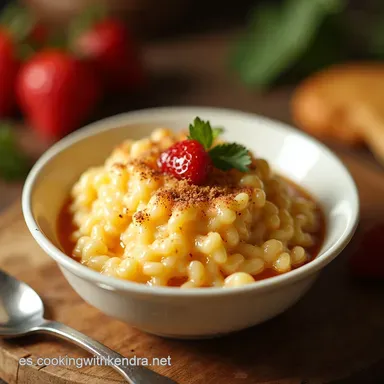 Arroz con Leche Vegano Un Postre Vegano F&aacute;cil y Delicioso Tarjeta de receta