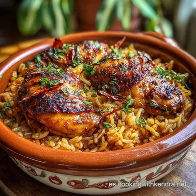 Arroz con Pollo Tradicional: Receta Casera F&aacute;cil Tarjeta de receta