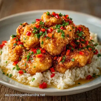 Arroz Con Pollo Para 4 Personas Tarjeta de receta