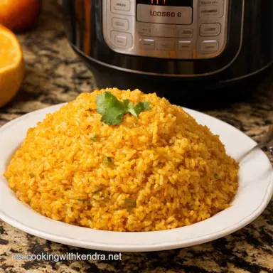 Arroz Mexicano Instant Pot El Secreto de mi Abuela Tarjeta de receta