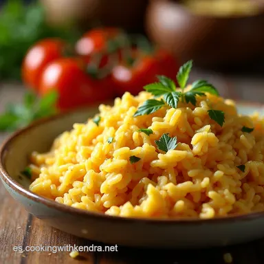 Arroz Pilaf Casero Receta F&aacute;cil y Reconfortante Tarjeta de receta