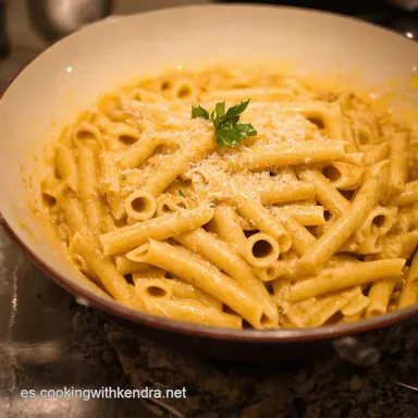 Pasta a la Carbonara Aut&eacute;ntica Receta Italiana F&Aacute;CIL Tarjeta de receta