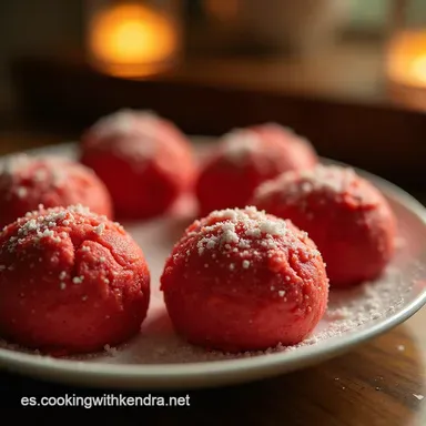 Bizcochitos Red Velvet Esponjosos con Glaseado de Queso Crema Tarjeta de receta