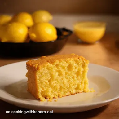 Receta Bizcocho de Lim&oacute;n Esponjoso El Secreto de mi Abuela Tarjeta de receta