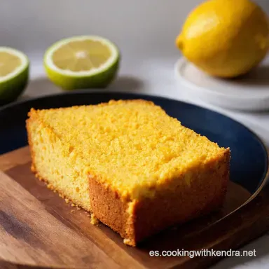 Bizcocho Lim&oacute;n Casero Receta F&aacute;cil para Alegrar el D&iacute;a Tarjeta de receta