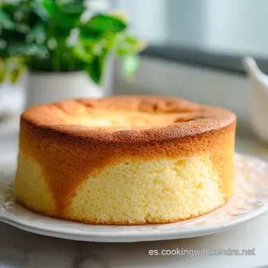 Bizcochuelo para Torta Esponjoso y Perfecto de Vainilla para 12 porciones Tarjeta de receta