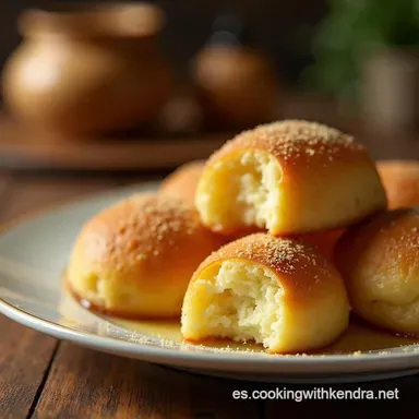 Bollitos Esponjosos de Leche y Canela con Dulce de Leche Tarjeta de receta