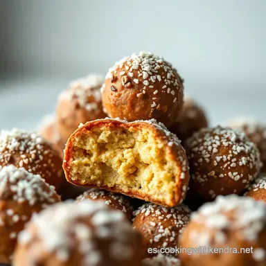 Trufas Rocher Caseras &iexcl;F&aacute;ciles y Deliciosas! Un Pecado Sin Culpa Tarjeta de receta