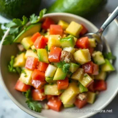 Bowl Aguacate Salm&oacute;n: &iexcl;Mi Secreto Saludable y Delicioso! Tarjeta de receta