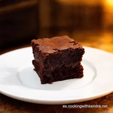 &iexcl;Brownie Saludable Secreto! Coliflor que enamora | *Brownie* Tarjeta de receta