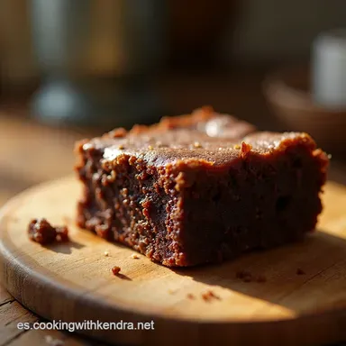 La Mejor Receta de Brownies Fudgy y Crujientes Tarjeta de receta