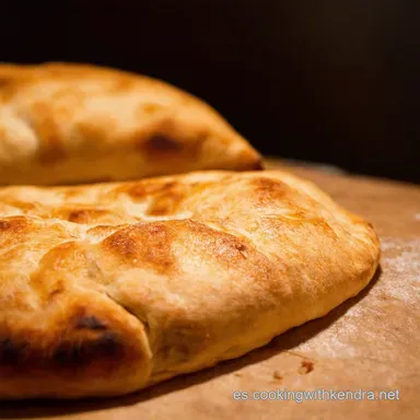 Calzone Casero Receta Italiana F&aacute;cil Como en N&aacute;poles Tarjeta de receta