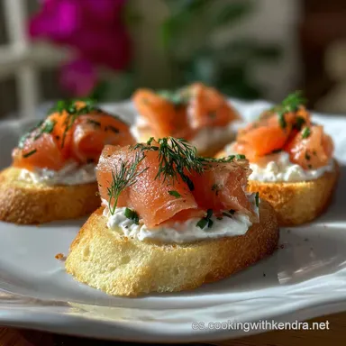 24 Pretty Canaps To Make For Last-Minute Gatherings Tarjeta de receta