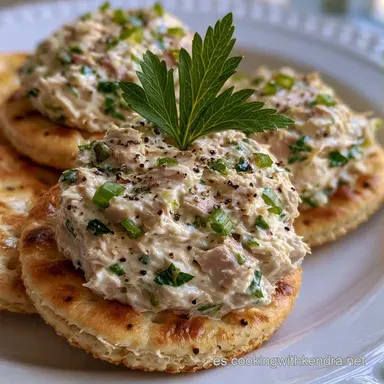 Canapés de Atún en 10 Minutos Tarjeta de receta