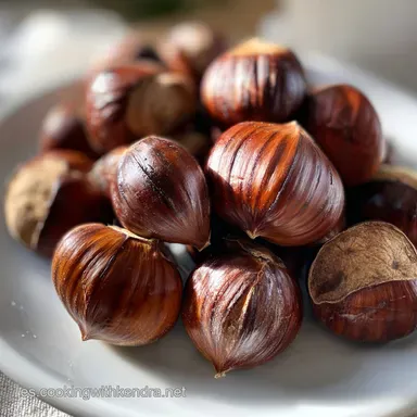 Casta&ntilde;as al Microondas en 20 Minutos: Textura Aterciopelada Tarjeta de receta