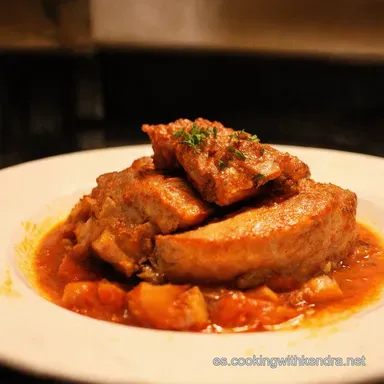 Caz&oacute;n Adobado Gaditano Receta de mi Abuela Tarjeta de receta