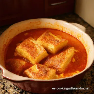 Cazuela de Torrijas al Horno El Desayuno Perfecto Tarjeta de receta