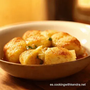 Champi&ntilde;ones al Ajillo Manchego Recetas con Sabor Tarjeta de receta