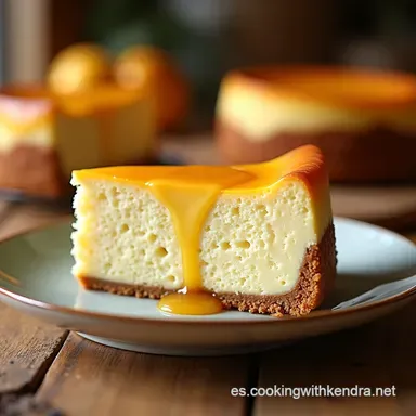El Cheesecake de Dulce de La Receta M&aacute;s F&aacute;cil y Deliciosa Tarjeta de receta