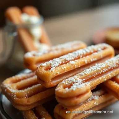 Churros Caseros &iexcl;Como en la Feria! + Truco Secreto Tarjeta de receta