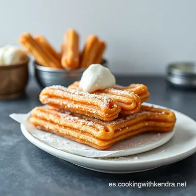 Churros Caseros &iexcl;Como en la Feria! + Truco Secreto