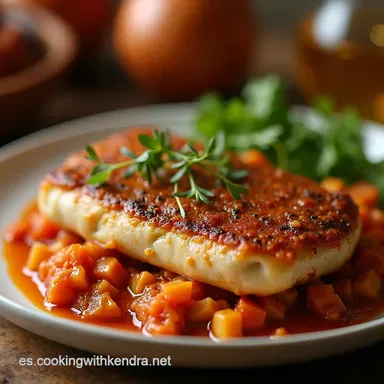 Cordero al Chilindr&oacute;n Receta Aut&eacute;ntica de la Abuela Tarjeta de receta