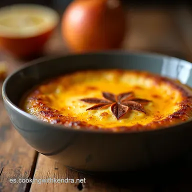 Crema Catalana El Aut&eacute;ntico Sabor de Barcelona en Casa Tarjeta de receta