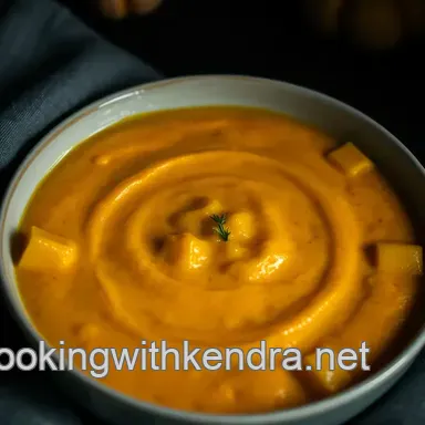 Crema de Calabaza Casera: &iexcl;Un Cl&aacute;sico Reconfortante! Tarjeta de receta