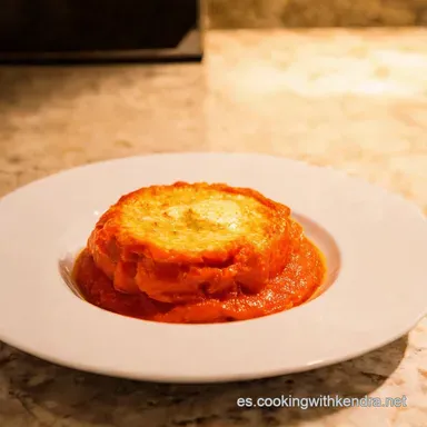 Crema de Tomate Casera Receta Mediterr&aacute;nea F&aacute;cil y Deliciosa Tarjeta de receta