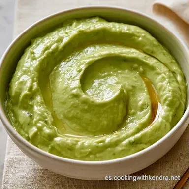 Crema Dulce Aguacate para 4 Personas Tarjeta de receta