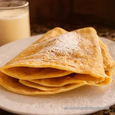 Crepes F&aacute;ciles La Receta de la Abuela y Mejorada Tarjeta de receta