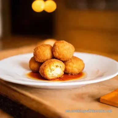 Croquetas Caseras de Jam&oacute;n Receta Espa&ntilde;ola Aut&eacute;ntica Tarjeta de receta