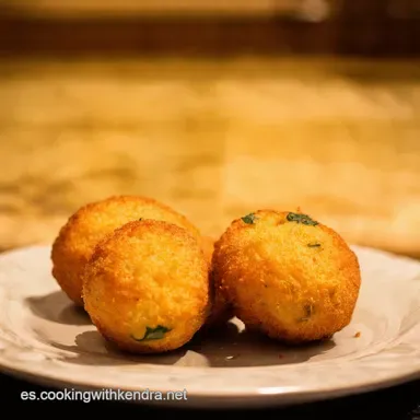 Croquetas de Espinacas Caseras Receta F&aacute;cil y Deliciosa Tarjeta de receta