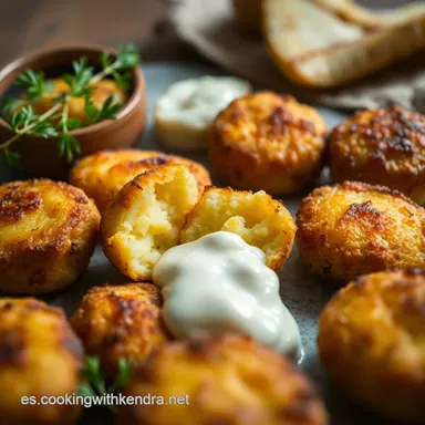 Croquetas de Patata y Calabac&iacute;n: &iexcl;Mi Secreto Cremoso al Horno! Tarjeta de receta