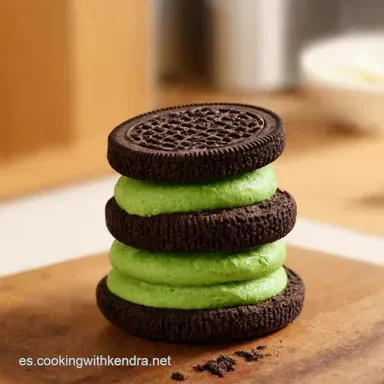 Delicia de Capas Oreo Menta El Postre M&aacute;s Irresistible Tarjeta de receta